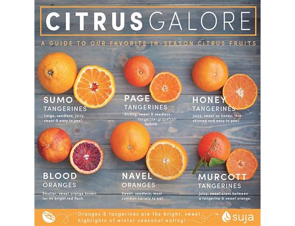 Citrus mix food facts