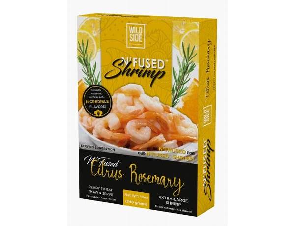 Citrus rosemary shrimp food facts