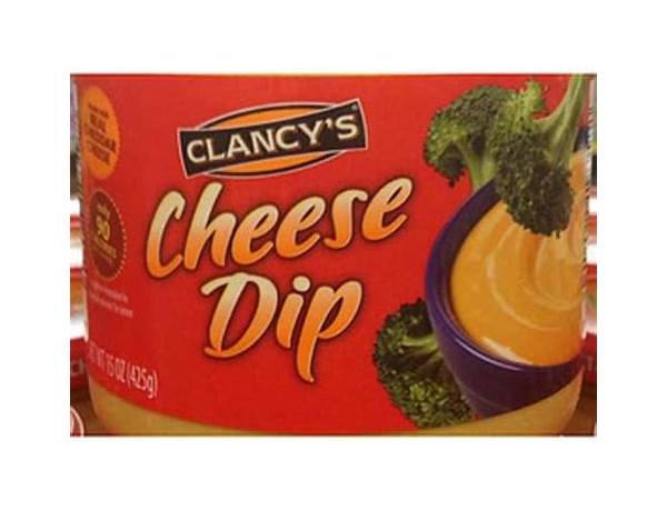 Clancy's, cheese dip food facts