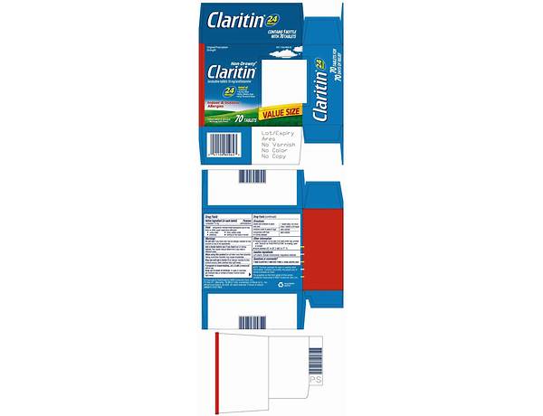 Claritin food facts