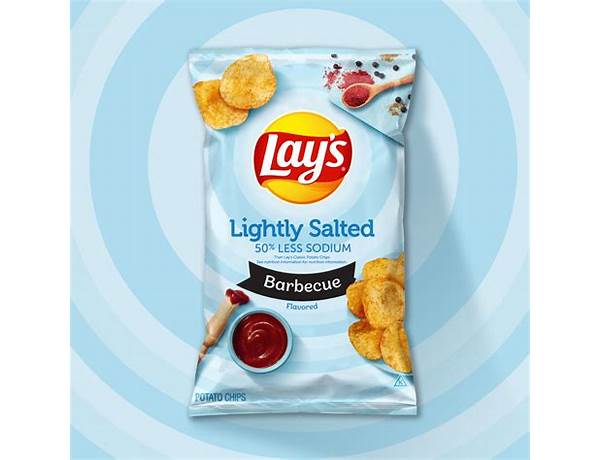 Classic potato chips lightly salted food facts