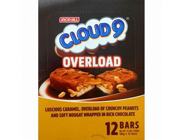 Cloud 9 overload food facts