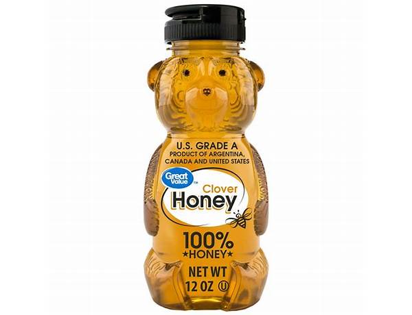 Clover honey ingredients