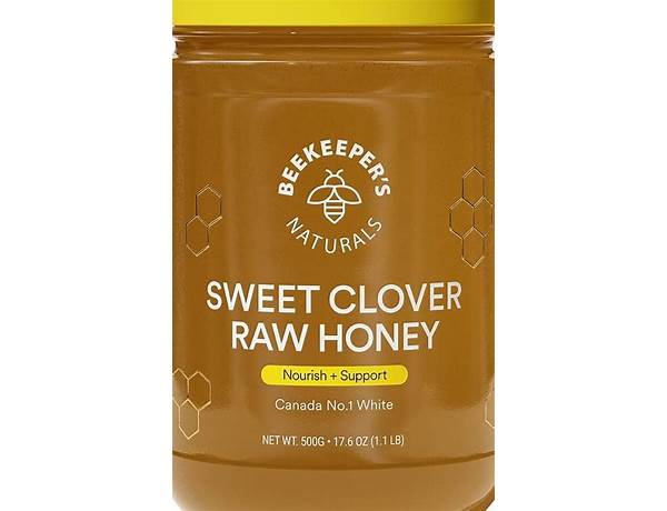 Clover honey miel de trébol food facts