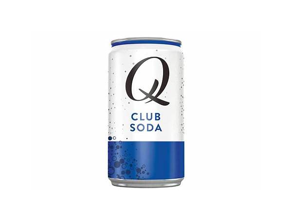 Club soda food facts