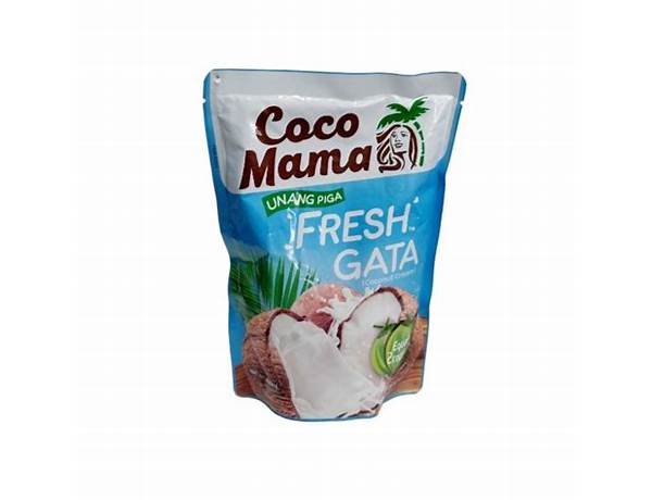 Coco mama fresh gata food facts