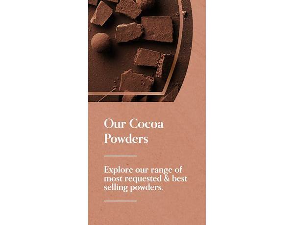 Cocoa Powder For Beverages With Sugar, musical term
