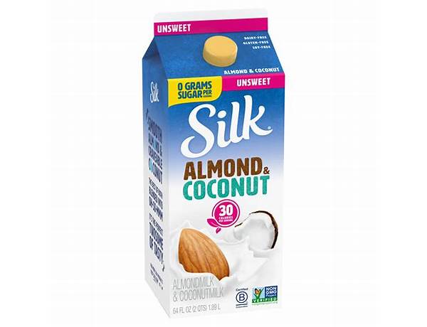 Coconut almond milk blend food facts