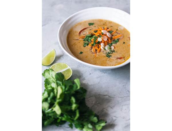 Coconut ginger soup base ingredients