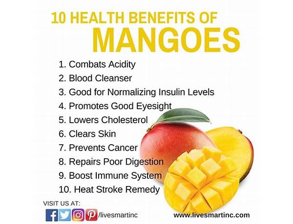 Coconut mango food facts