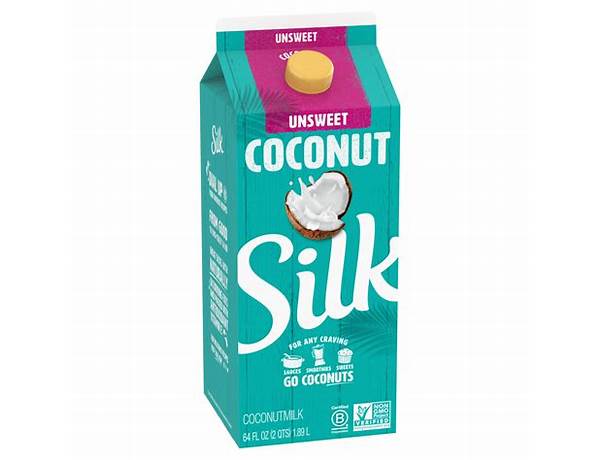 Coconut milk, unsweetened food facts