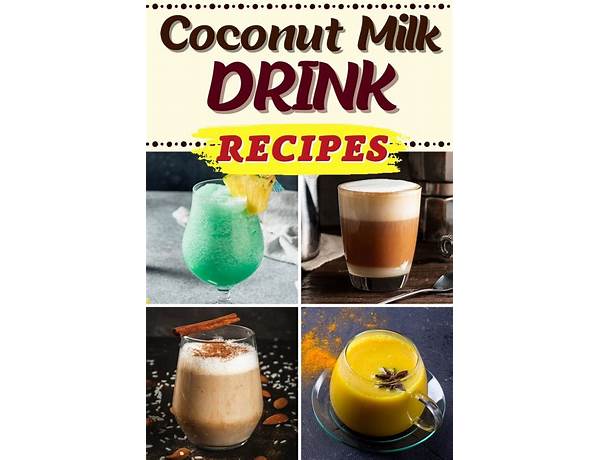 Coconut milk drink ingredients