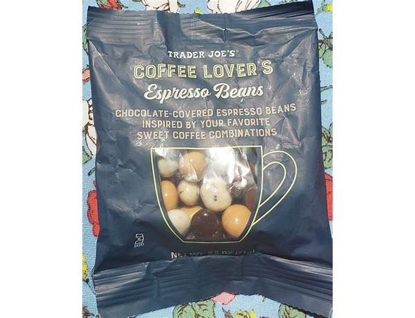 Coffee lover's espresso beans food facts