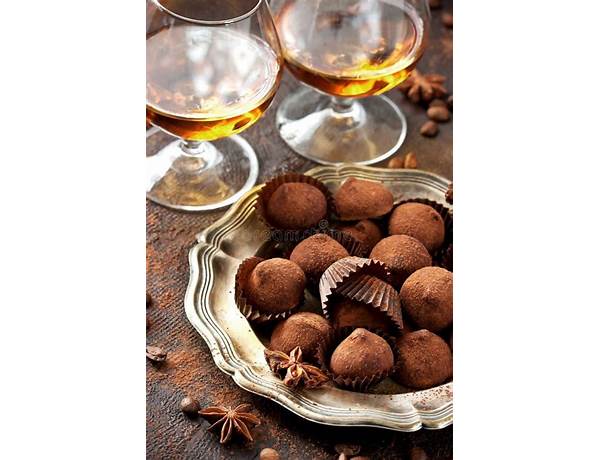 Cognac truffles ingredients