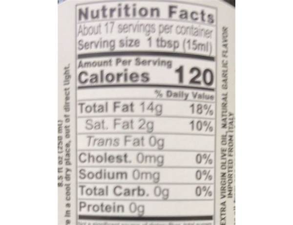 Colavita nutrition facts