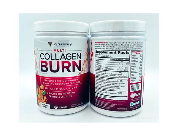 Collagen burn ingredients