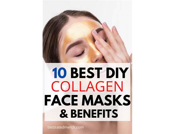 Collagen face mask food facts