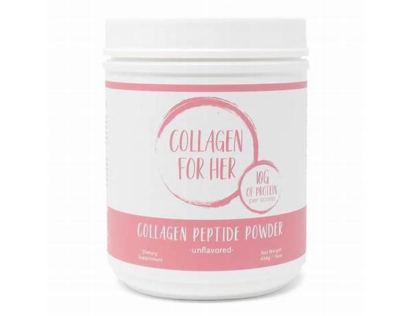 Collagen for her ingredients