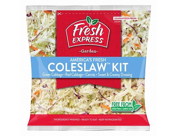 Colslaw kit food facts