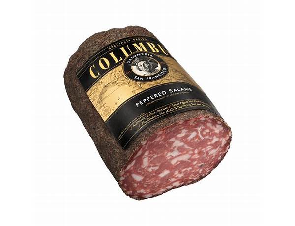 Columbus peppered salame ingredients