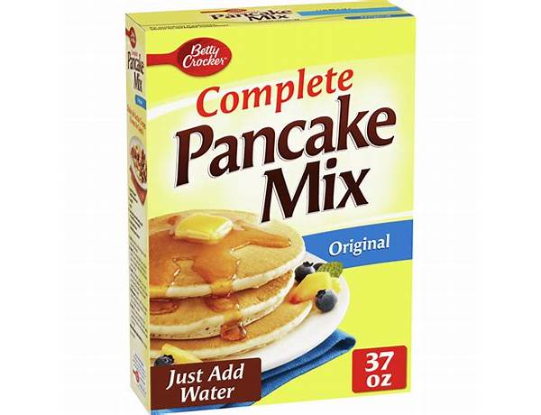Complete pancake & waffle mix food facts