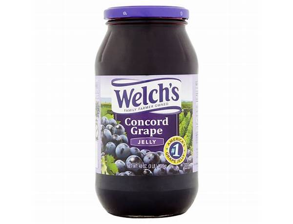 Concord grape jelly ingredients