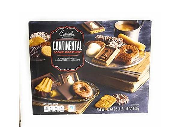 Continental cookie assortment food facts