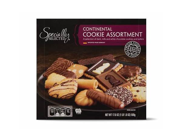 Continental cookie assortment ingredients