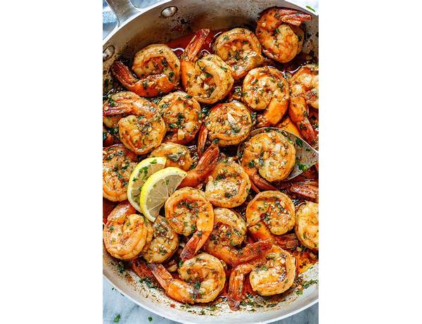 Cooked shrimp, medium ingredients