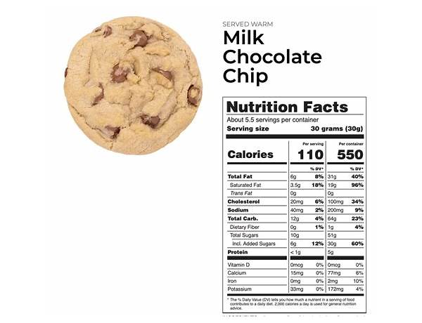 Cookie crumble food facts
