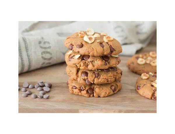 Cookie noisette ingredients