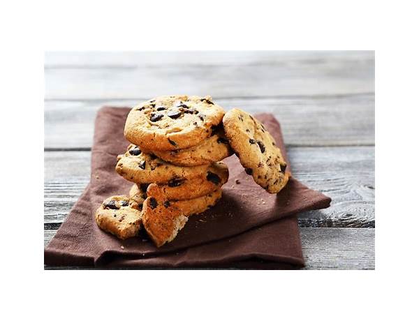 Cookies pépites de chocolat noir et cacao food facts