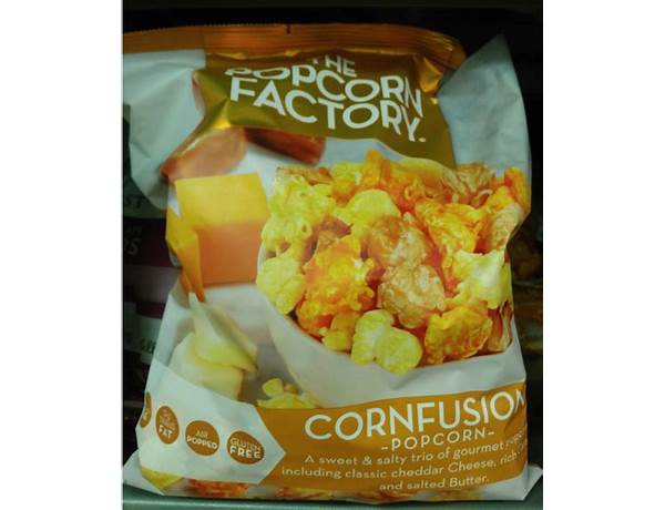 Cornfusion popcorn food facts