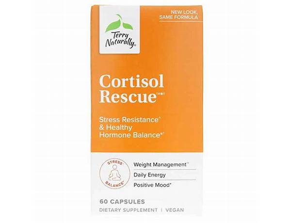 Cortisol rescue ingredients