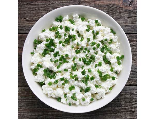 Cottage cheese with chives food facts