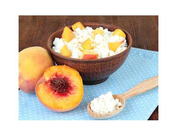 Cottage cheese with peaches food facts