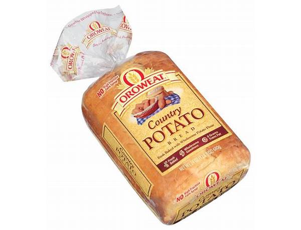 Country potato bread food facts