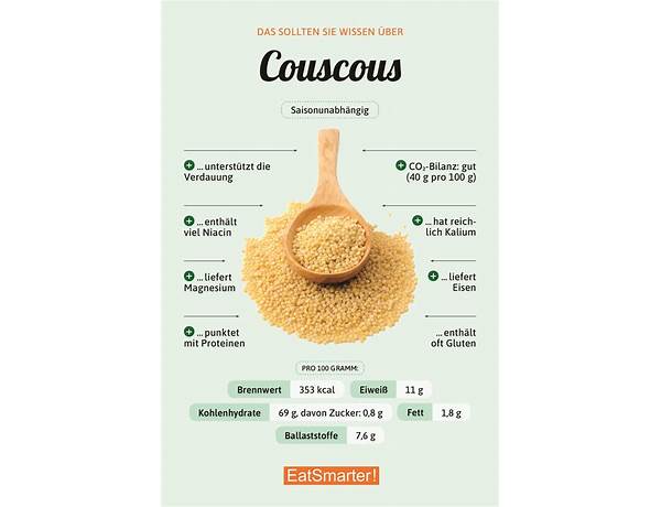 Couscous food facts