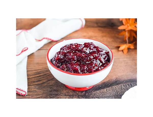 Cranberry sauce food facts