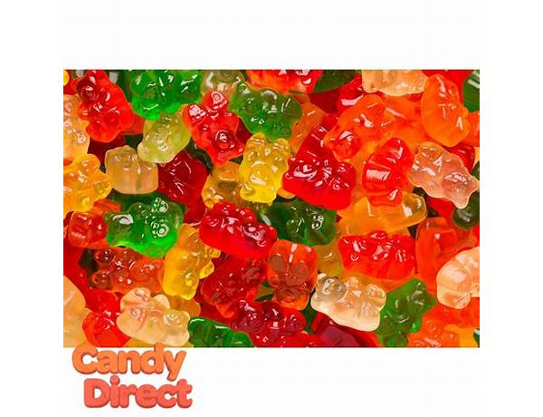 Crayolabag assorted gummy flavors food facts