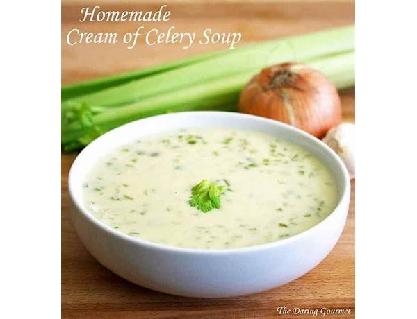 Cream of celery condensed soup food facts