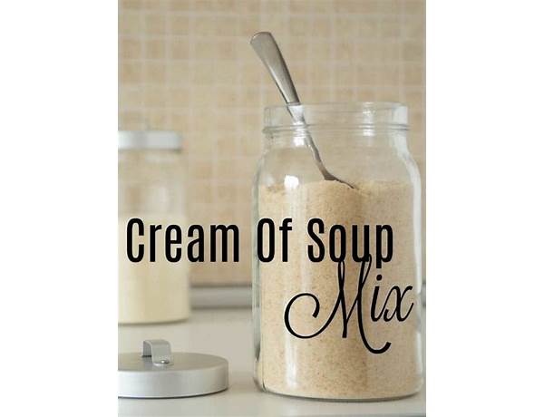 Cream soup powder ingredients