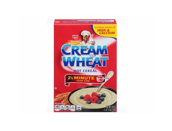 Cream wheat food facts