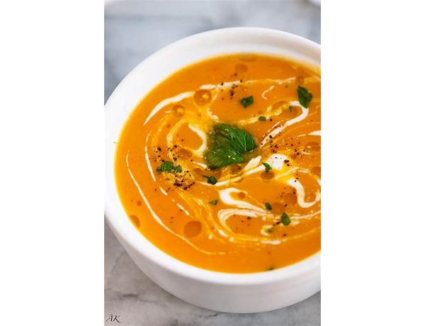Creamy butternut squash soup food facts