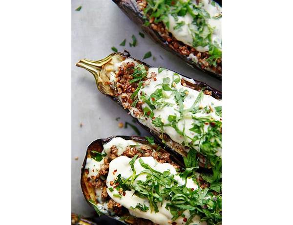 Creamy eggplant in herbs & spices food facts