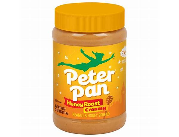 Creamy honey roast peanut spread food facts