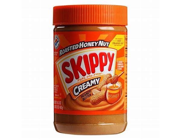 Creamy roasted honey nut peanut butter food facts