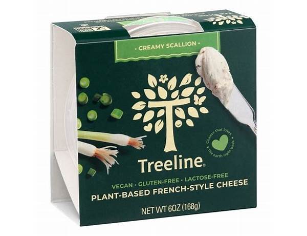 Creamy scallion french-style cheese food facts