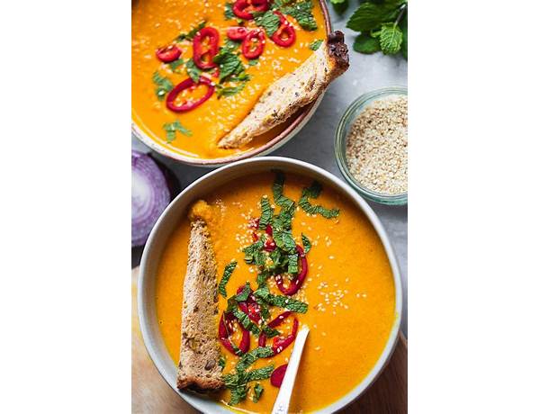 Creamy spiced butternut soup food facts