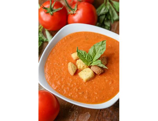 Creamy tomato basil soup food facts